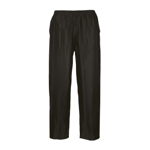 Classic Adult Rain Trousers-Black