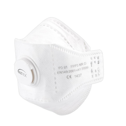 EAGLE FFP3 Valved Dolomite Fold Respirator (per 10 pcs)