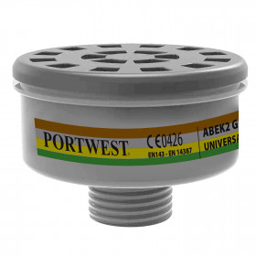 ABEK2 Filtro de Gás Rosca Universal (Pk4) (per 4 pcs) P926
