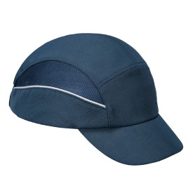 Bon&eacute; de prote&ccedil;&atilde;o PS59 AirTech azul-marinho com pain&eacute;is laterais em malha
