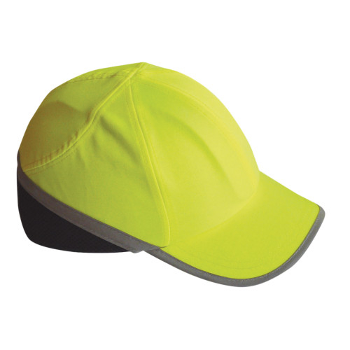 Bon&eacute; de prote&ccedil;&atilde;o PW79 de alta visibilidade em amarelo fluorescente