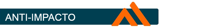 Banner de fundo azul com logótipo Portwest laranja e a inscrição "Anti Impact". Existe um link para a seleção de luvas resistentes a impactos.