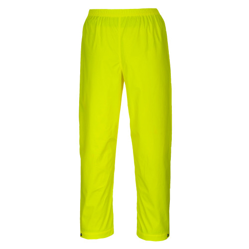 Cal&ccedil;a Portwest Sealtex Classic S451 em amarelo. A imagem cont&eacute;m uma liga&ccedil;&atilde;o para a p&aacute;gina do produto.