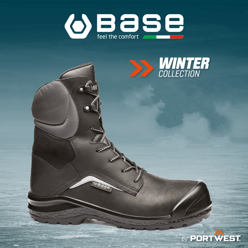 Bota de trabalho de inverno Portwest preta